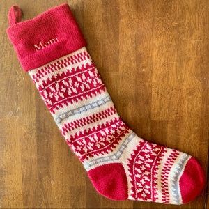 Holiday Sweater Jumbo Christmas Stocking